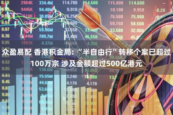 众盈易配 香港积金局: “半自由行”转移个案已超过100万宗 涉及金额超过500亿港元