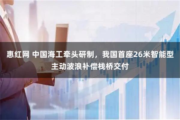 惠红网 中国海工牵头研制,我国首座26米智能型主动波浪补偿栈桥交付